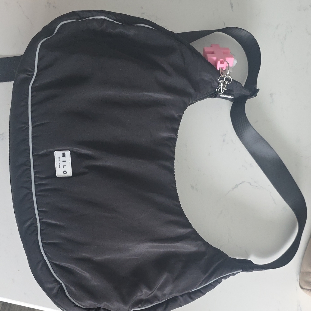 WILO Black Hobo Bag